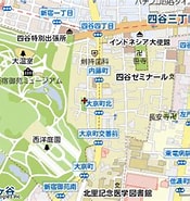 Image result for 新宿区内藤町. Size: 175 x 185. Source: www.mapion.co.jp