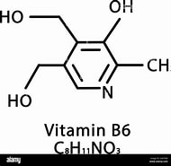 Image result for Pyridoxine Composition. Size: 190 x 185. Source: www.alamy.com