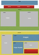 Image result for modèles de mise en page en CSS. Size: 131 x 185. Source: openclassrooms.com