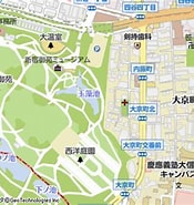 Image result for 新宿区内藤町. Size: 175 x 185. Source: www.mapion.co.jp