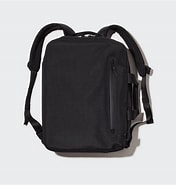 Image result for Bag-3way1bk. Size: 176 x 185. Source: www.uniqlo.com