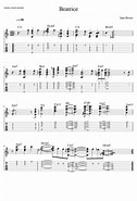 Image result for Beatrice Aurore Chords. Size: 126 x 185. Source: musescore.com