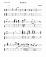 Image result for Beatrice Aurore Chords. Size: 150 x 185. Source: musescore.com
