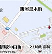 Image result for 秋田県秋田市新屋鳥木町. Size: 178 x 99. Source: www.mapion.co.jp