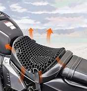 Motorcycle Seat Cushions Gel Pads 的图像结果.大小：176 x 185。 资料来源：asghedom.com