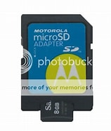 Image result for MicroSD Adapter Motorola. Size: 158 x 185. Source: www.ebay.ca