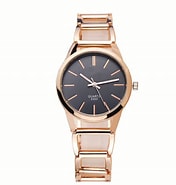 Image result for Drop Shipping A++++ Quality Stainless Steel Band Japan Quartz Movement Waterproof Women Full Rose. Size: 176 x 185. Source: jptime.en.made-in-china.com