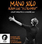 Résultat d’image pour Mano Solo Album. Taille: 176 x 185. Source: www.adnsound.com