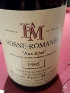Image result for Fery Meunier Vosne Romanée Réas. Size: 140 x 185. Source: vinica.me
