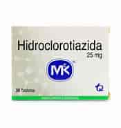 mida de Resultat d'imatges per a Hidroclorotiazida nombre comercial.: 175 x 185. Font: lineavital.com.co