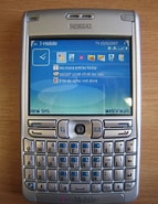 Image result for Nokia E61 ＰｏｗｅｒＰｏｉｎｔ. Size: 143 x 185. Source: ja.wikipedia.org