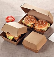 Bildergebnis für Wholesale Kraft Paper Fast-Food Burger Packaging Boxes Picnic Food Containers Fries Fried Chicken. Größe: 176 x 185. Quelle: www.aliexpress.com