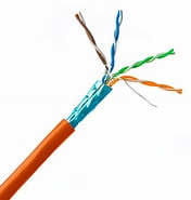 Image result for Cat5e STP. Size: 176 x 185. Source: www.cablewholesale.com
