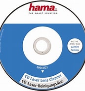 Bildergebnis für Hama CD - Laserreinigungsdisk Blau/Weiß. Größe: 172 x 185. Quelle: www.saturn.de