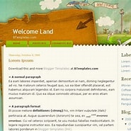 Bilderesultat for Blogger Land. Størrelse: 185 x 185. Kilde: betterfreebloggertemplates.blogspot.com
