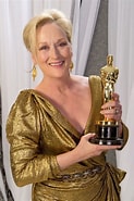 Risultato immagine per Premio Oscar Meryl Streep. Dimensioni: 123 x 185. Fonte: www.ecartelera.com.mx