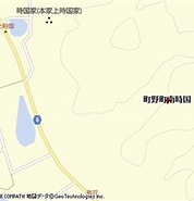 Image result for 石川県輪島市町野町南時国. Size: 178 x 185. Source: www.mapion.co.jp