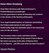 Image result for List of Allen Ginsberg Poems. Size: 171 x 185. Source: www.poemhunter.com