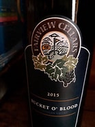 Image result for Fairview Syrah Cabernet Bucket O' Blood. Size: 139 x 185. Source: www.cellartracker.com