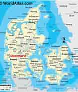 Image result for World Dansk Regional Europa Danmark Sydjylland. Size: 157 x 185. Source: www.worldatlas.com