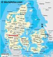 Image result for world Dansk Regional Europa Danmark Sydjylland Bramming. Size: 173 x 185. Source: www.worldatlas.com