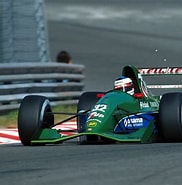 Image result for Schumacher Gachot gas CS 1991. Size: 182 x 185. Source: franceracing.fr