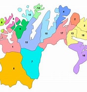 Bilderesultat for Kommuner i Finnmark. Størrelse: 176 x 185. Kilde: www.mapsof.net