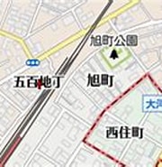 Image result for 宮城県柴田郡大河原町大谷地. Size: 180 x 99. Source: www.mapion.co.jp