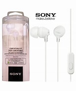 Image result for Sony ヘッドセット MDR-EX15AP W. Size: 155 x 185. Source: www.snapdeal.com