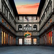 Bildresultat för Galleria degli Uffizi Apertura. Storlek: 183 x 183. Källa: www.enflorencia.com
