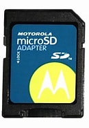 Image result for MicroSD Adapter Motorola. Size: 130 x 185. Source: www.ebay.co.uk