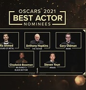 Image result for Oscar Nominations 2021. Size: 178 x 185. Source: donnajbrennan.blogspot.com