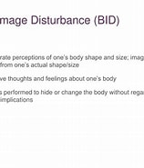 Image result for Body Image disturbance. Size: 158 x 185. Source: www.slideserve.com
