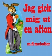 Image result for Jag gick mig ut en afton. Size: 170 x 185. Source: www.amazon.fr