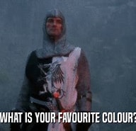 Résultat d’image pour Monty Python What is your favorite Color. Taille: 192 x 159. Source: montypython.gifglobe.com