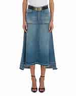 تصویر کا نتیجہ برائے Victoria Beckham - Patched Denim Midi Skirt - Women - Cotton - 6 - Blue. سائز: 150 x 188۔ ماخذ: www.bloomingdales.com