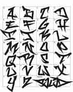 Image result for Graffiti Letters. Size: 150 x 188. Source: www.bombingscience.com