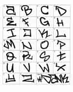 Image result for Graffiti Letters. Size: 150 x 189. Source: www.bombingscience.com