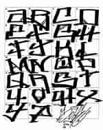 Image result for Graffiti Letters. Size: 150 x 189. Source: www.bombingscience.com