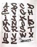 Image result for Graffiti Letters. Size: 150 x 189. Source: www.stockicons.info