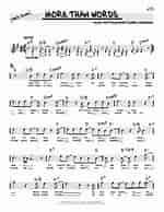 Image result for More Than Words Sheet Music Free. Size: 150 x 194. Source: www.sheetmusicdirect.com