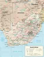 南非 地圖 的圖片結果. 大小：150 x 197。資料來源：map.ps123.net