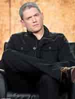 Image result for Wentworth Miller Black. Size: 150 x 198. Source: www.dailymail.co.uk