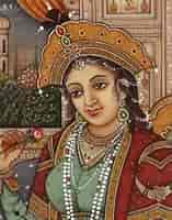 Mumtaz Mahal-এর ছবি ফলাফল. আকার: 157 x 200. সূত্র: learn.culturalindia.net