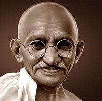 Image result for Mahatma Gandhi. Size: 202 x 197. Source: guardian.ng