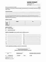 Image result for Contractor Permit to Work Form. Size: 150 x 200. Source: www.scribd.com