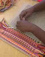 Image result for Weaving. Size: 157 x 193. Source: sabalpalmartist.blogspot.com