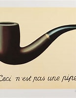 Image result for Ceci n'est pas une pipe. Size: 155 x 200. Source: www.artsper.com