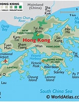 香港地區 的圖片結果. 大小：155 x 200。資料來源：www.worldatlas.com