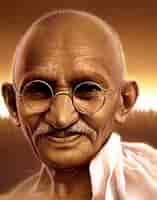 Mahatma Gandhi-க்கான படிம முடிவு. அளவு: 157 x 200. மூலம்: vividlife.me